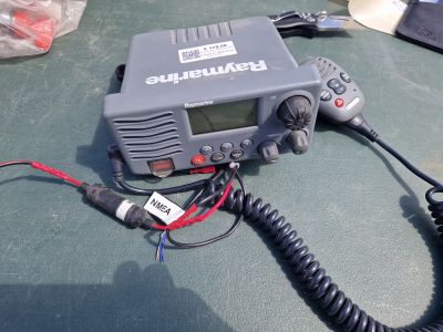 Raymarine Ray55E VHF Radio